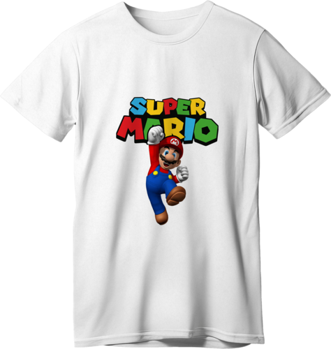 Super Mario LOOM Kids Gaming T-Shirt